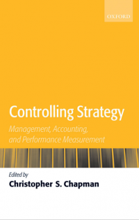 Controlling Strategy: Management, Accounting,and Performance Measurement (E-Book)