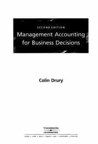 Management Accounting for Business Decisions (E-Book)