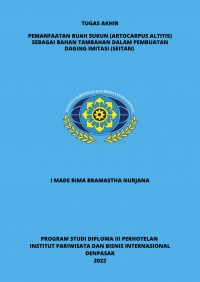 Pemanfaatan Buah Sukun (Artocarpus Altitis) Sebagai Bahan Tambahan Dalam Pembuatan Daging Imitasi (Seitan)