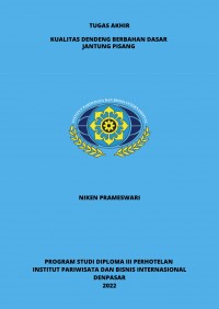 Kualitas Dendeng Berbahan Dasar Jantung Pisang