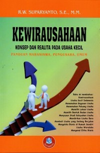 Kewirausahaan (Konsep Dan Realita Pada Usaha Kecil)