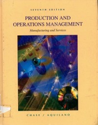 Production & Operations Management : Manufacturing & Services