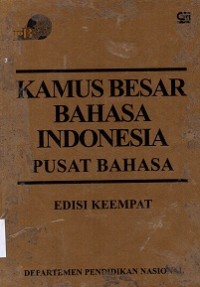 Kamus Besar Bahasa Indonesia Pusat Bahasa