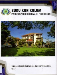 Buku Kurikulum Program Studyi Diploma III Perhotelan