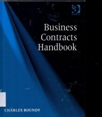 The business contracts handbook