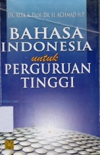 Bahasa Indonesia untuk Perguruan Tinggi