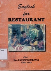 English For Restaurant