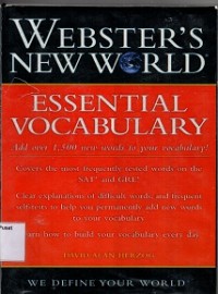 Webster's New World: Essential Vocabulary