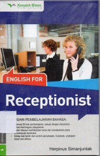 English For Receptionist