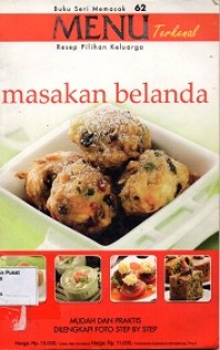 Masakan Belanda