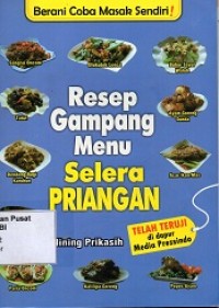 Resep Gampang Menu Selera Priangan