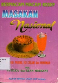 Bermacam-macam Resep Masakan Nasional