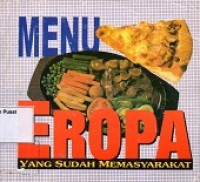 Menu Eropa yang sudah Memasyarakat