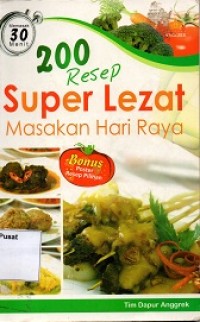 200 Resep Super Lezat Masakan Hari Raya