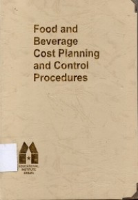 Food and Beverage Cost Planning and Control Procedures