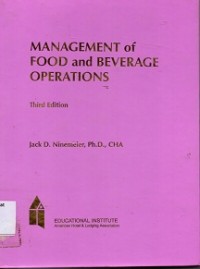 Management of Food and Beverage Operations