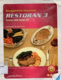 Kompetensi Kejuruan Restoran 3 untuk SMK Kelas XII