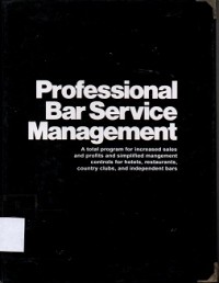 Professional Bar Service Management