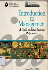 Introduction to Management : A Guide to Better Business Performance