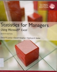 Statistics for managers : Using microsoft exel