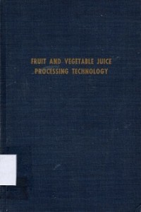 Fruit and Vegetable Juice : Processing Technology