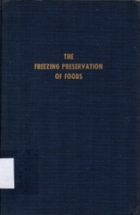 The Freezing Preservation of Food