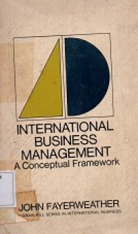 International Business Management  A Conceptual Framework