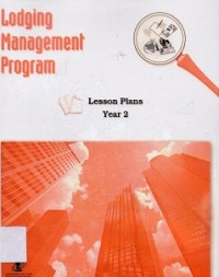 Lodging Management Program: Lesson Plans, Year 2