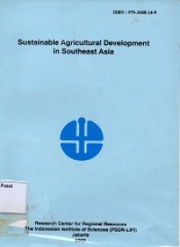 Sustainable Agricultural Development in Southeast Asia