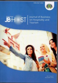 Journal of Business on Hospitality and Tourism