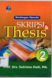 Bimbingan Menulis Skripsi & Thesis 2