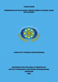 Analisis Faktor Faktor Yang Mempengaruhi Sikap Konsumen Terhadap Makanan Organik Studi Kasus Di Restaurant Moksa Ubud