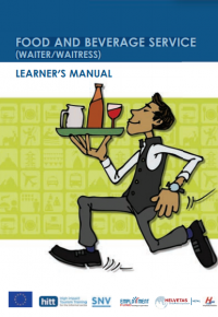 FOOD AND BEVERAGE SERVICE Waiter-Learner Manual (ENGLISH). - High Impact Tourism Training  (E-Book)