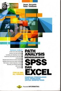 Path Analysis Menggunakan Spss Dan Excel (Panduan Pengolahan Data Penelitian Untuk Skripsi) + Cd