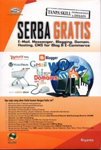 Serba Gratis E-Mail,Masesenger,Blogging,Domain,Hosting,Cms For Blog & E-Commerce + Cd