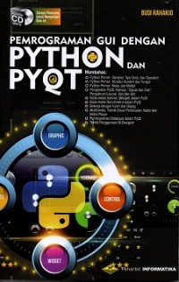 Pemrograman Gui Dengan Python Dan Pyqt + Cd