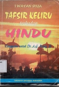 Tafsir Keliru Hindu : Tanggapan untuk DAG Honig