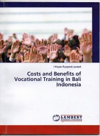 Cost And Benefits Of Vocational Training In Bali Indonesia