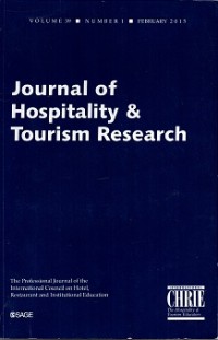 Journal Of Hospitality & Tourism Research Volume 39. No.1