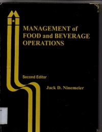 Management of Food and Beverage Operations 2th