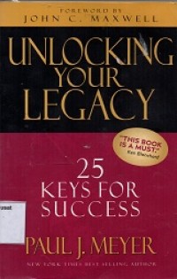 Unlocking Your Legacy: 25 keys Fos Success